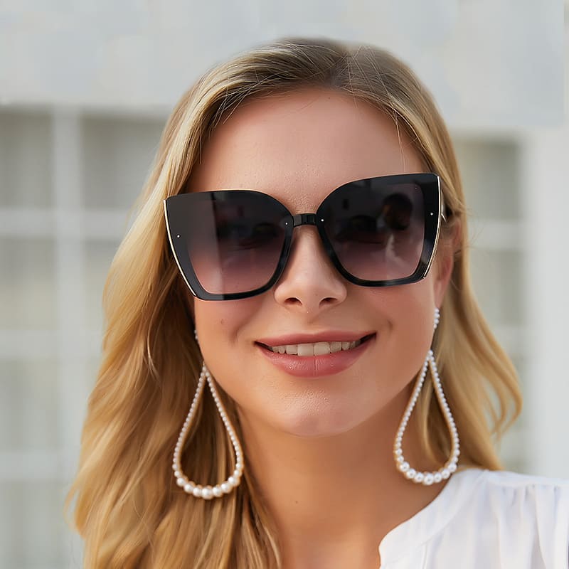 Clutch Bag with Hollow Floral Design