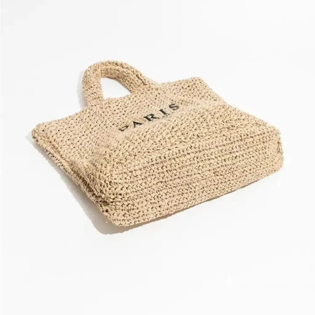 Paris Straw Tote