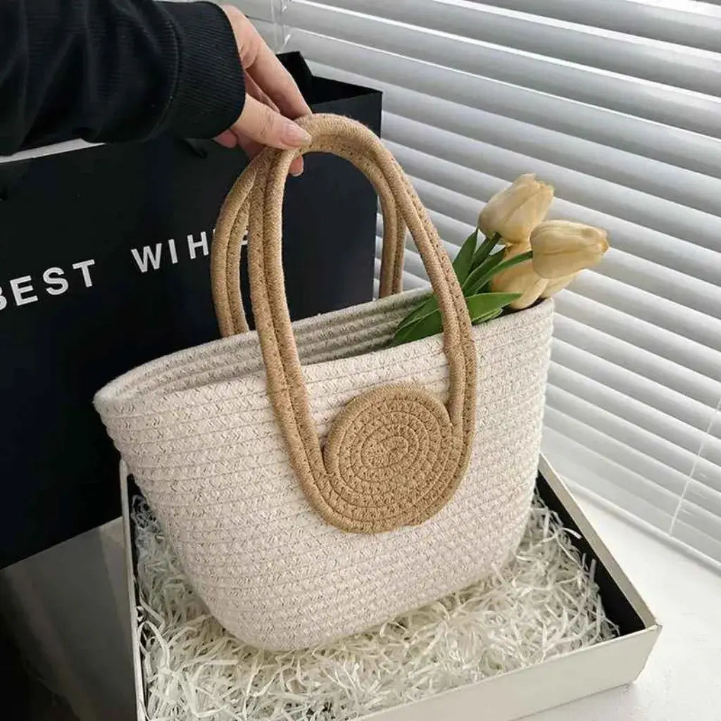 Paris Straw Tote