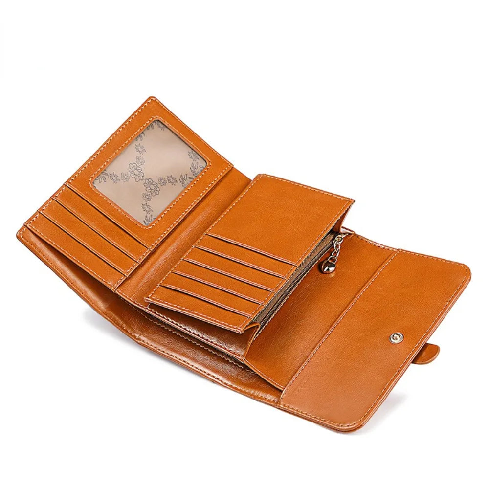 Lucy Luxury Genuine Leather Wallet
