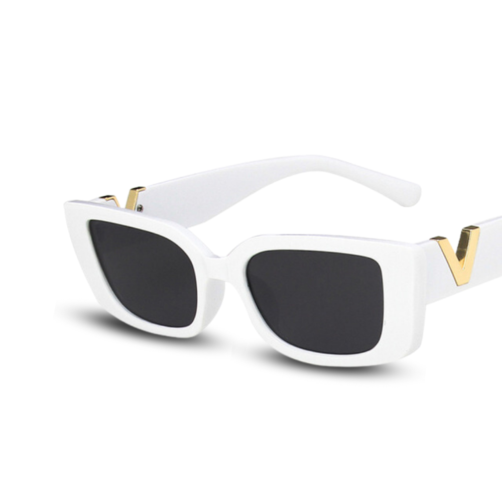 Retro Vintage Rectangular Sunglasses