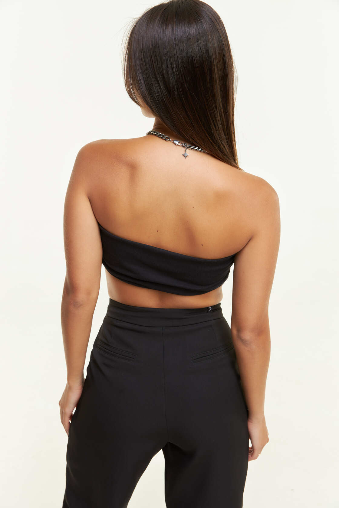 Black Bandeau Top – Vørr