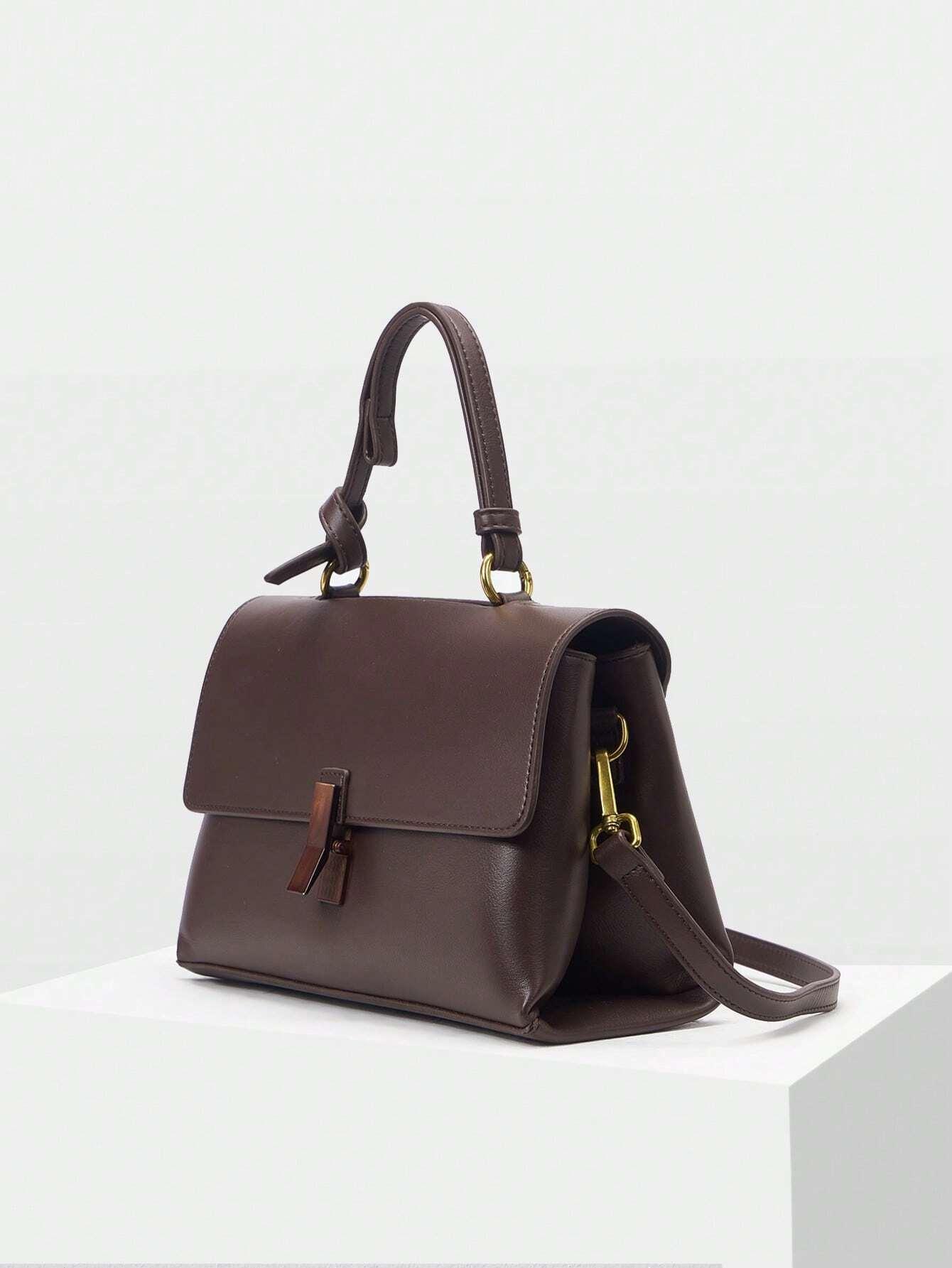 Amalfi Brown Leather Handbag
