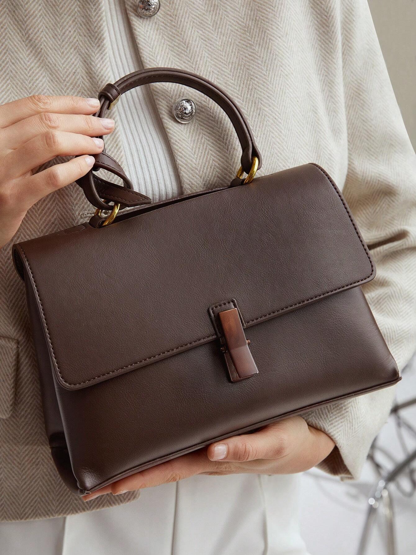 Amalfi Brown Leather Handbag