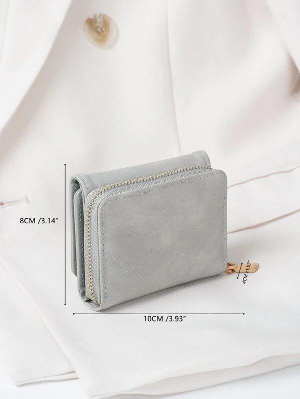 Small Minimalist Wallet with Coin Pocket