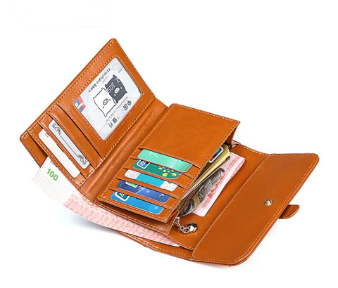 Lucy Luxury Genuine Leather Wallet