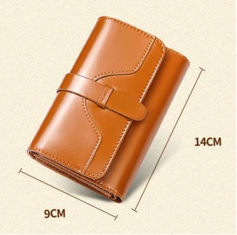 Lucy Luxury Genuine Leather Wallet