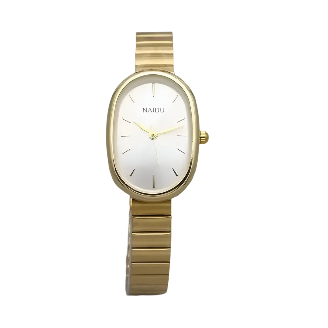 Gold Women’s Watch BERNY – Waterproof with Box